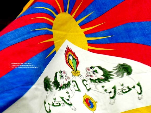 Wallpaper - Tibetan flag